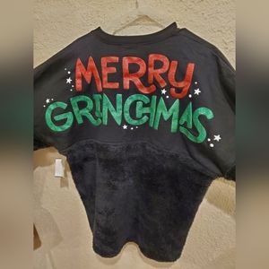 Universal Studios Dr. Seuss The Grinch "Merry Grinchmas" Spirit Jersey M